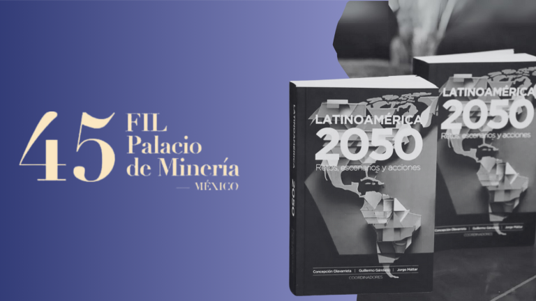 Presentación del libro "Latinoámerica en 2050" en la FILPM.