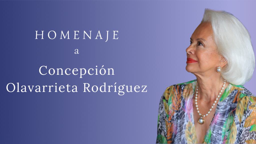 Homenaje a Concepción Olavarrieta Rodríguez 